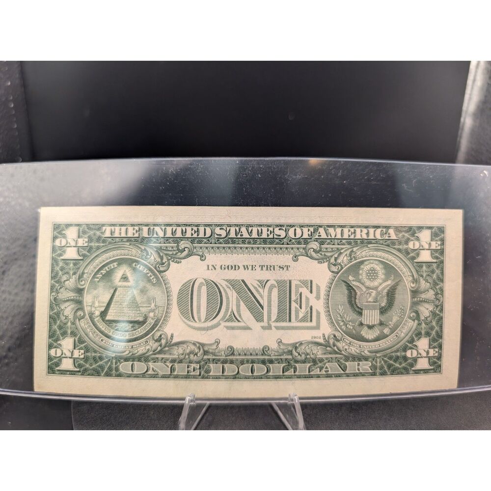 1977A $1 Bill • Kansas City District (J) • Vintage Small‑Size U.S. Note